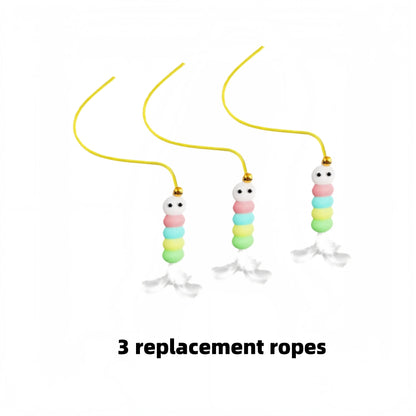 New Type Of Electric Cat Toy with 2 Ropes Smart Hanging