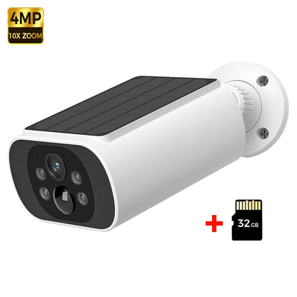 ALEVIO 2.5K Outdoor Solar Camera Wireless Cam WIFI
