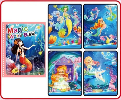 Magical Book Water Drawing Montessori Toys Coloring Book