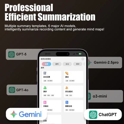 Famue AI Voice Recorder Real-Time Transcription Translation