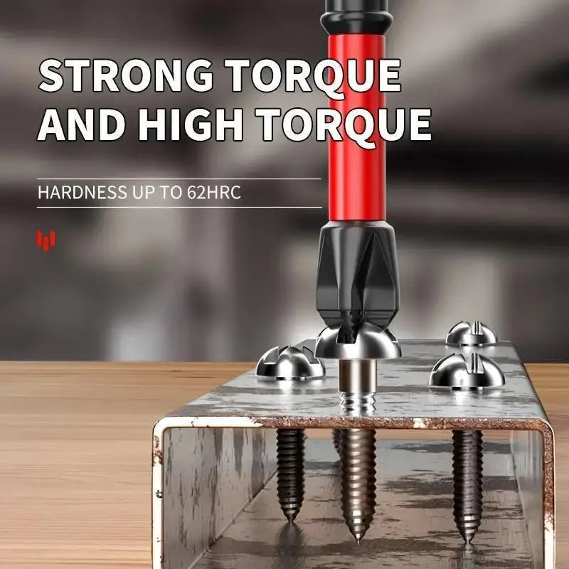 Magnetic Non-Slip Drill Bit Set for Electric and Hand Drivers