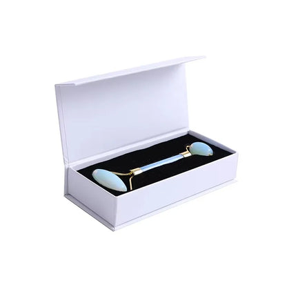 Natural Opal Jade Roller Gouache Scraper For Face Gua Sha