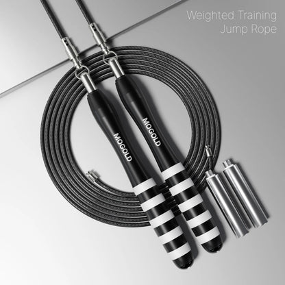 Jump Rope Metal Wire Non-slip Handles Fitness