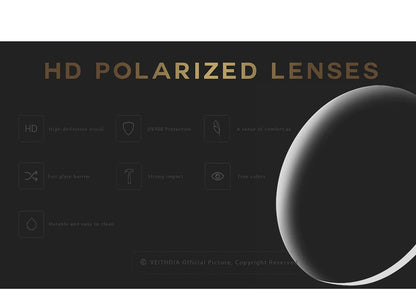 New Arrival Square Sunglasses TR90 Frame Glasses Photochromic
