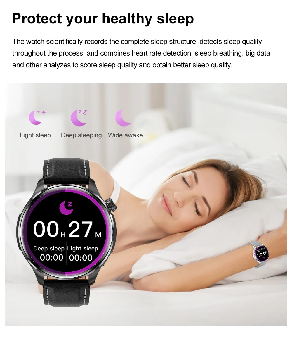 New GPS SmartWatch BluetoothCall IP68 Waterproof Men Women