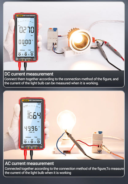 681 Rechargeable Digital Professional Multimeter Voltage Tester