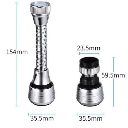 360° Adjustment Kitchen Faucet Extender Kitchen Dual Mode