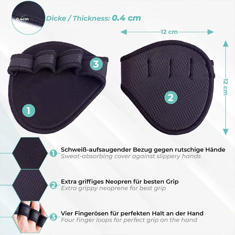 Sports Gloves Lifting Weights Mittens for Gym Training Weights