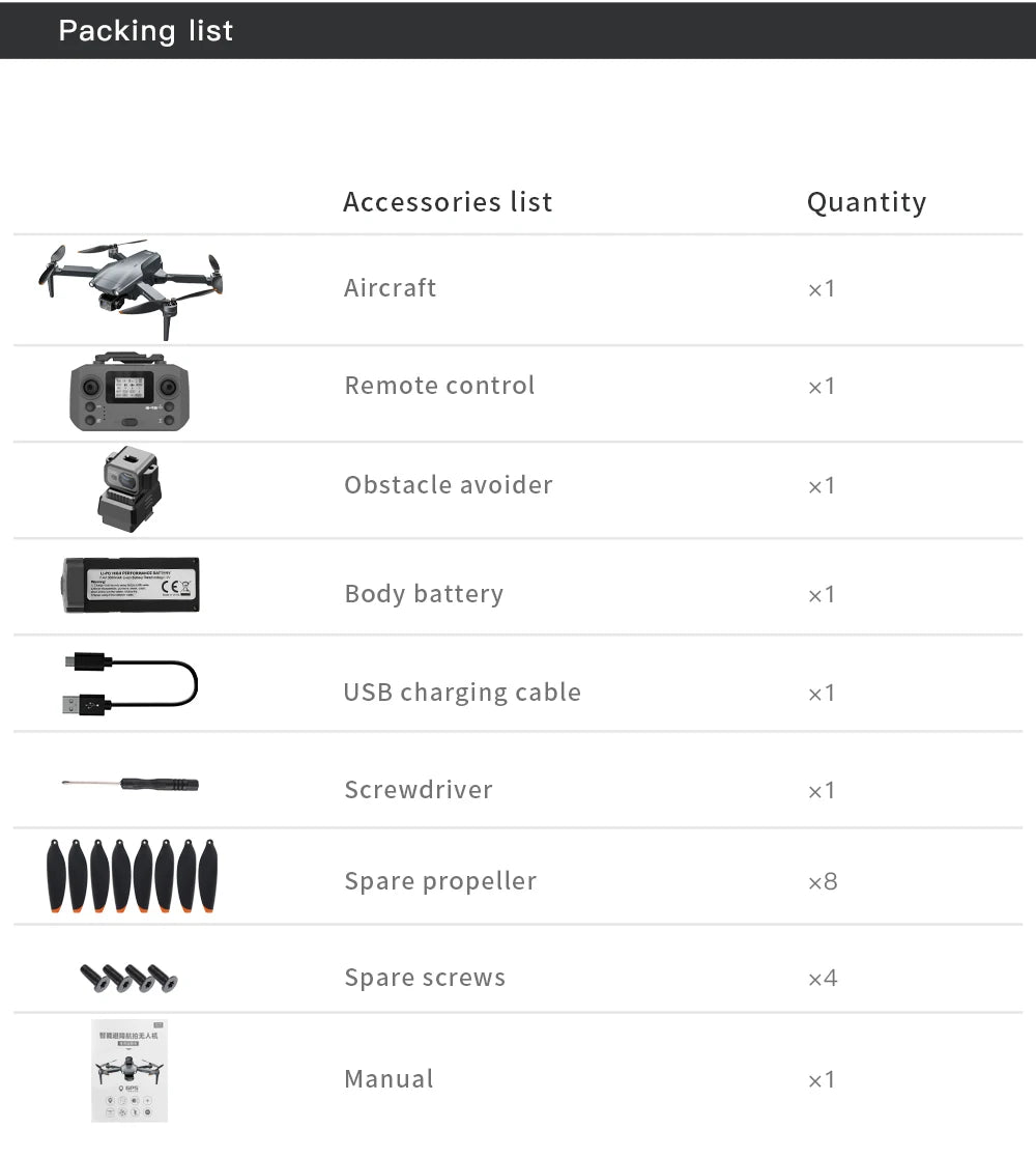 New L600 PRO MAX/PRO GPS Drone 5KM 4K Professional
