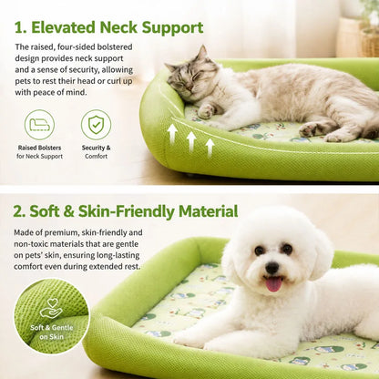 Cooling Puppy Bed Summer Mat Comfort Sofa Blanket