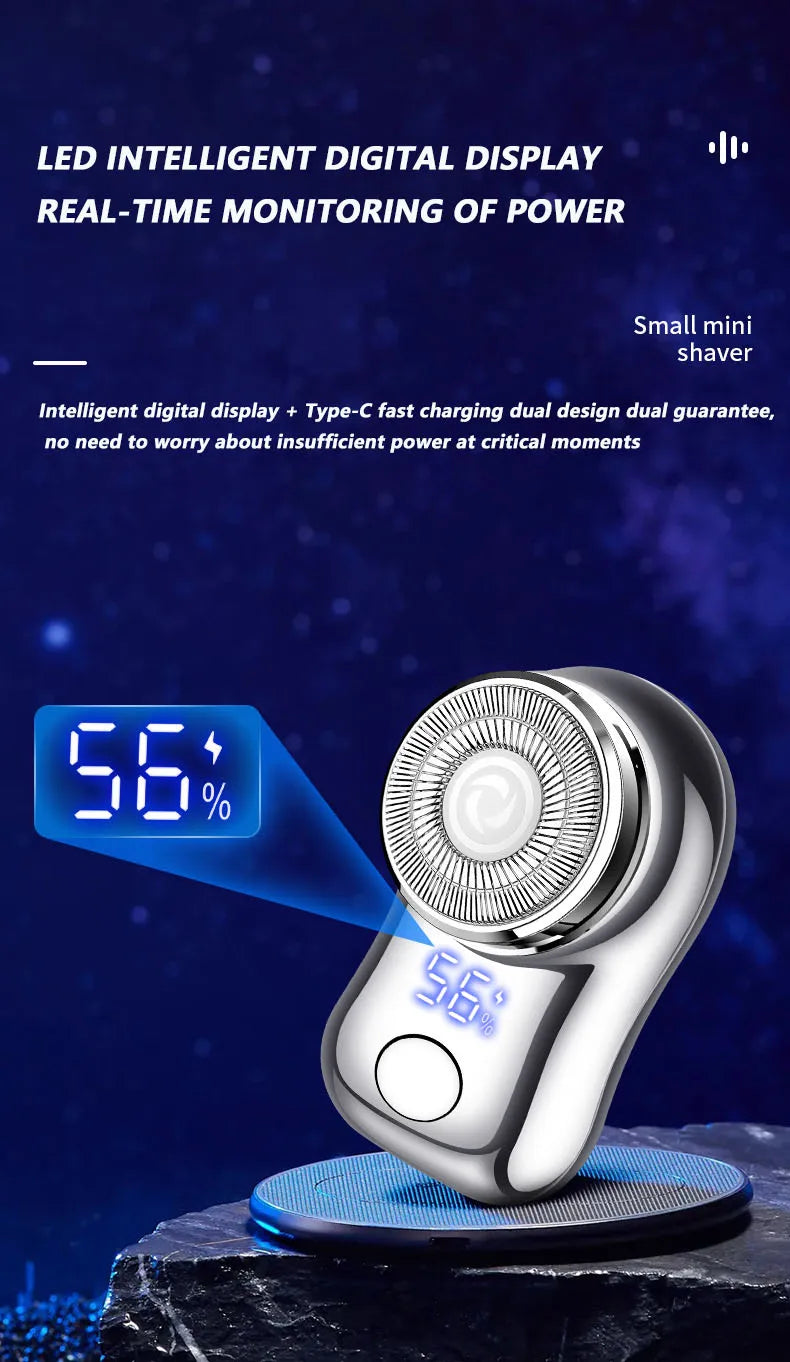 Mini Electric Shaver for Men Portable Beard Shavers