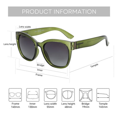 Fashion Original Thick Butterfly Frame Polarized