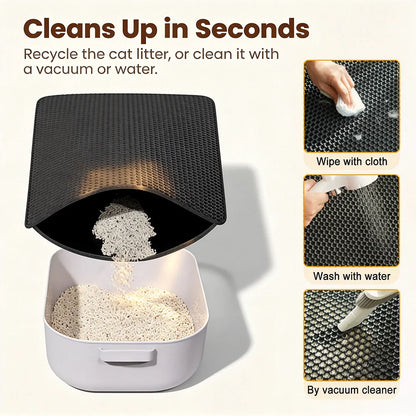 Cat Litter Mat Double Layer Pet Non Slip