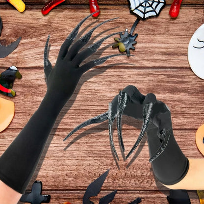 Scary Long Nails Gloves Cosplay Party Costume Accessories