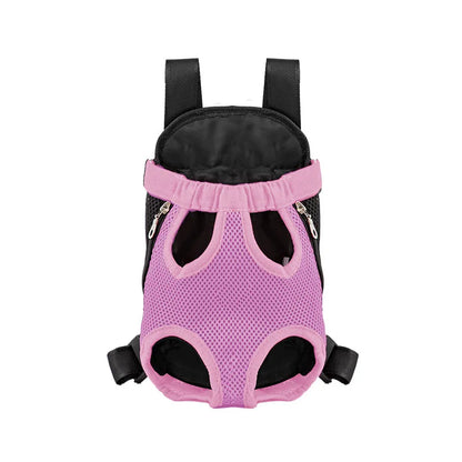 Pet Cat Dog Carrier Backpack Travel Breathable Double Shoulder