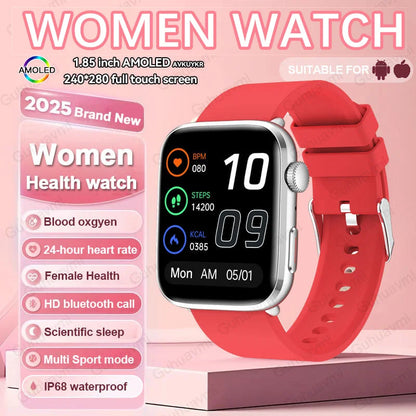 New Women Men AI Smart Diagnosis Watch HRV+PPG Blood Pressure