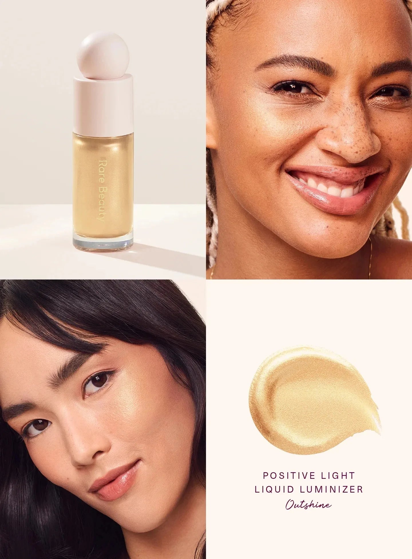 Rare Beauty Liquid Highlighter Blush Soft Natural Brightening