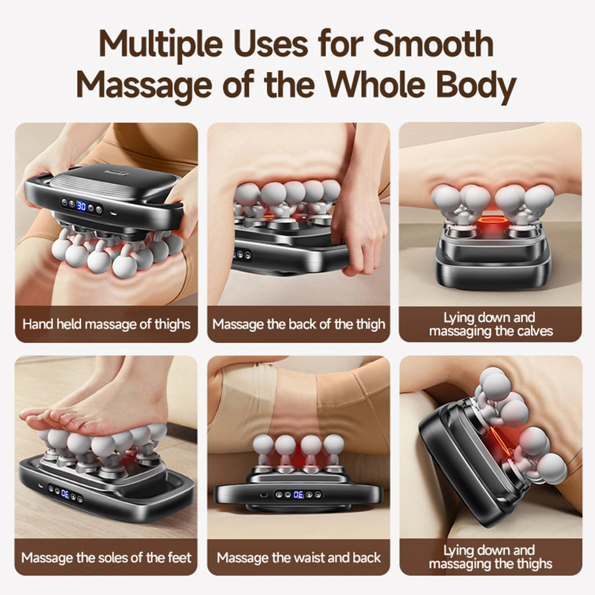 Massager Gun Set Deep Tissue Body Fitness Muscle