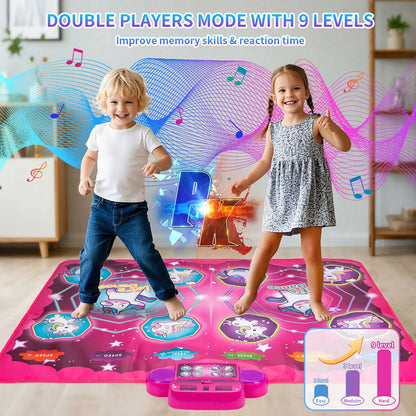 Dancing Blanket Kids Electronic Dance Mat Double Players