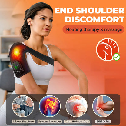 3 in 1 Cordless Thermal Knee Pad Knee Shoulder Massager