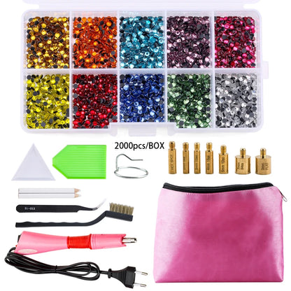 QIAO Hotfix Rhinestones Applicator Tools DIY Craft