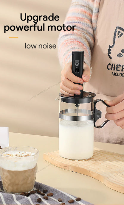 UPGRADED Electric Coffee Frother/MILK Whisk+Egg Beater