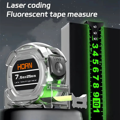 Fluorescent Tape Measure Precision Thickened Scale