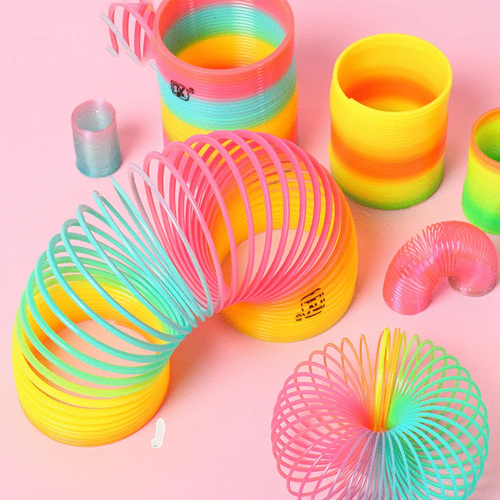 1pcs Rainbow Magic Springs Toy For Party toys