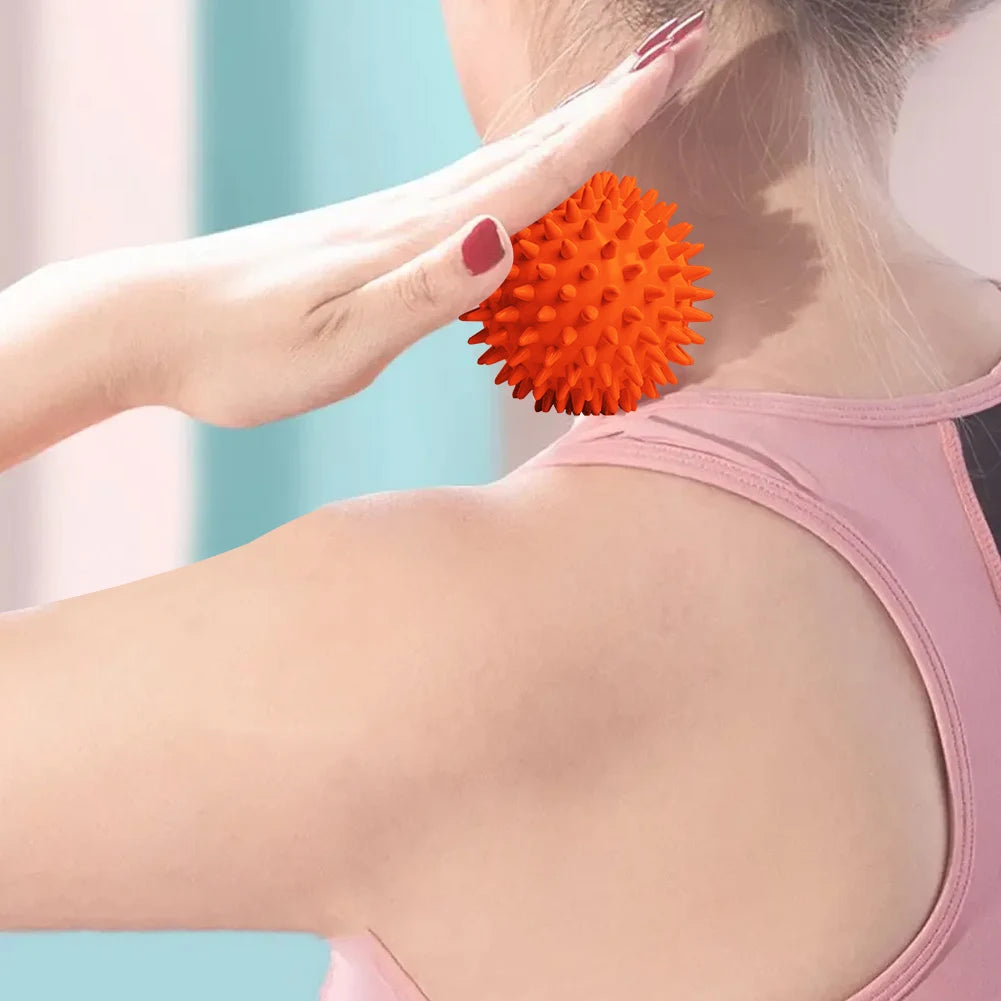 Foot Massage Ball With Spikes Pilates Yoga Sports Fitness
