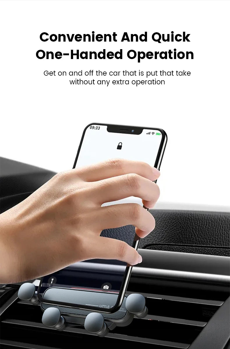 Gravity Car Phone Holder Air Vent Mount Cell Phone Holder