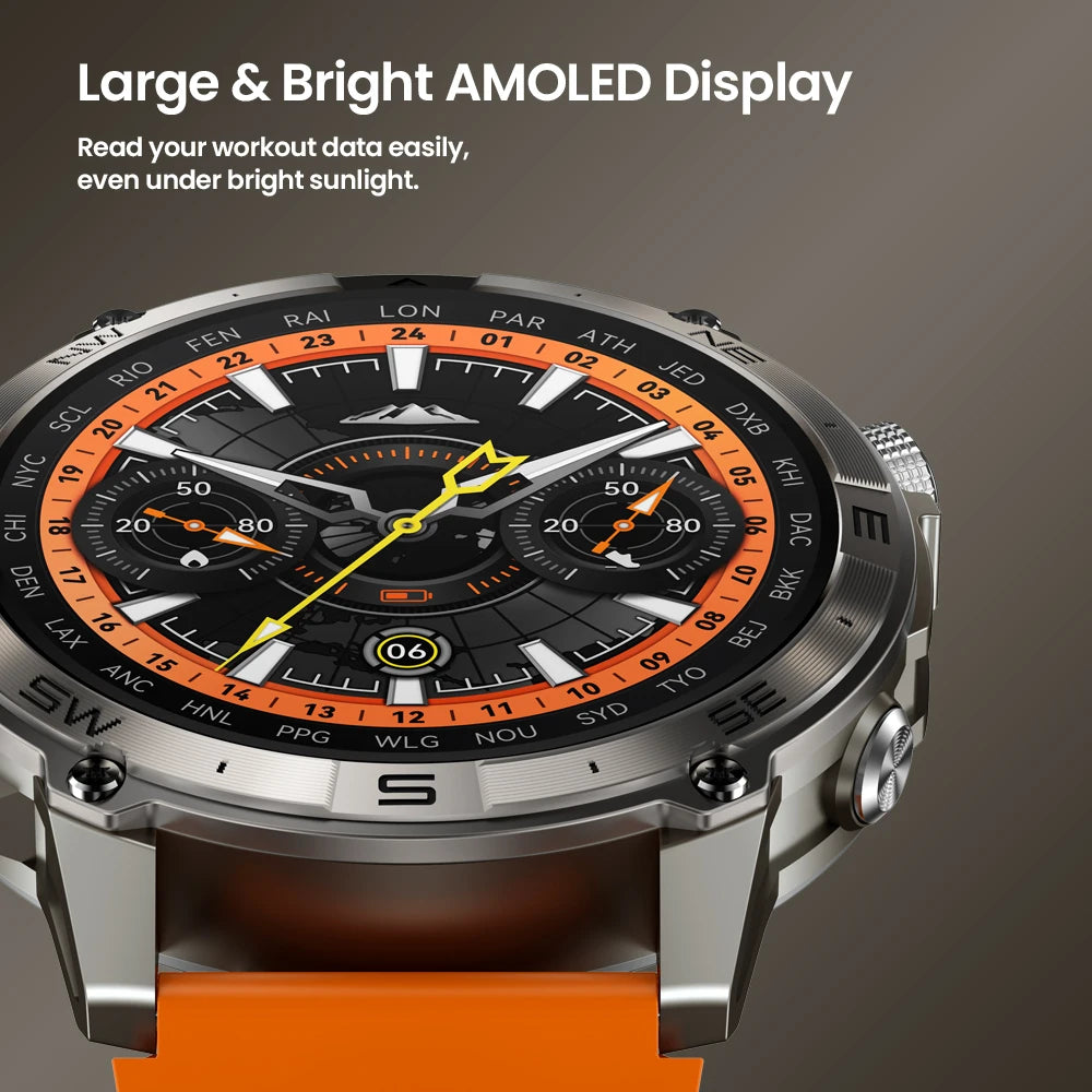 Zeblaze Stratos 2 Plus GPS Sports Smart Watch Built-in Compass