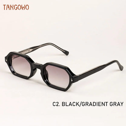 TANGOWO New Fashion Polygon Punk Sunglasses Luxury Brand