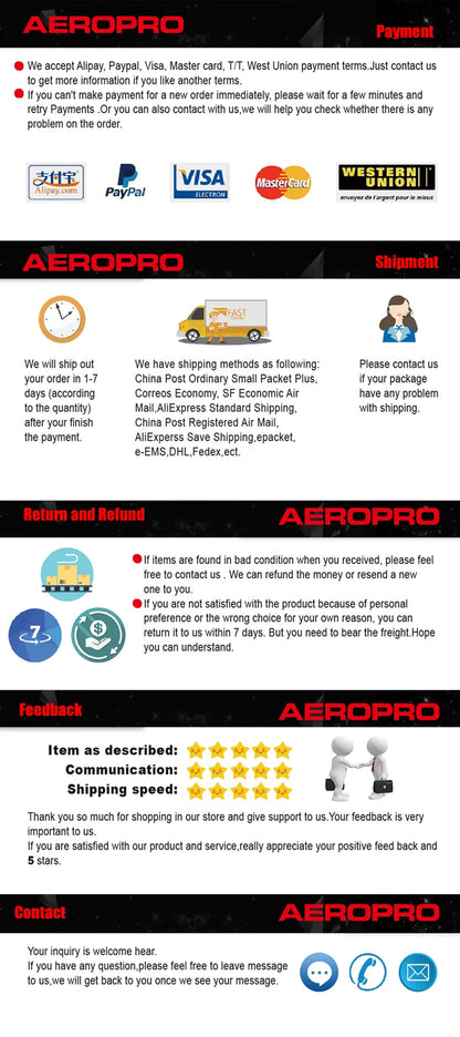 AEROPRO R500 LVLP Air Spray Gun A610 Paint Gun