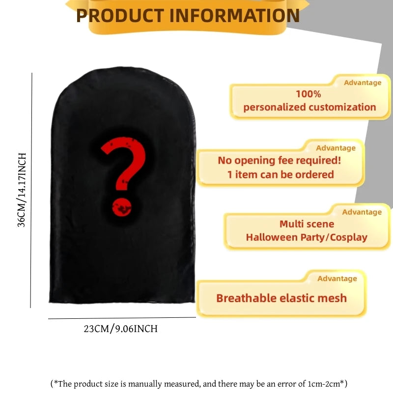 Custom Print Breathable Mesh Balaclava Mask Halloween