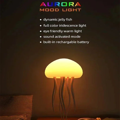Upgraded Silent Jellyfish Lamp, Jelly Fish Light