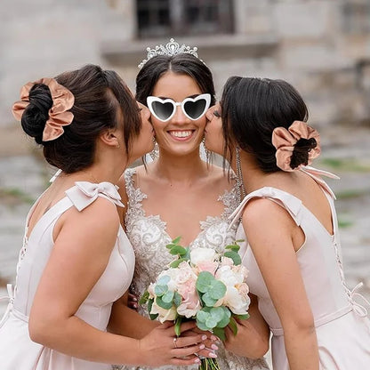 Heart Shaped Sunglasses Wedding Bride Bridesmaid
