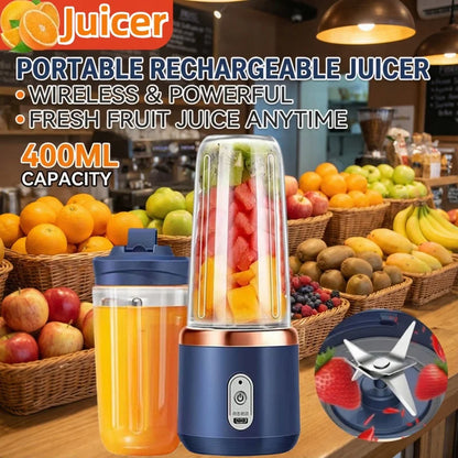 400ML Fruit Electric Juicer Food Milkshake Mixer Machine