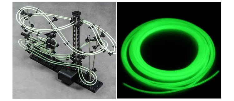 Luminous Spacerail Rollercoaster Ball Marble
