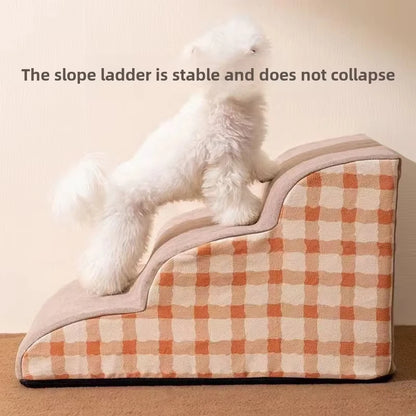 Pet 2/3 Steps High Density Foam Dog Secure Stairs Ramps