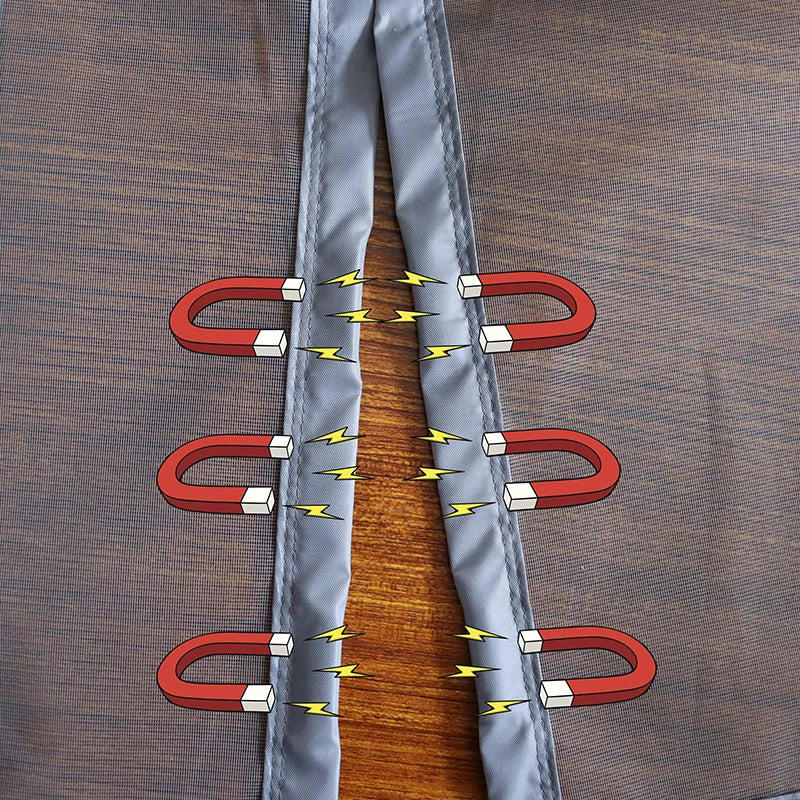 Magnetic Mosquito Net Door Screen Customized