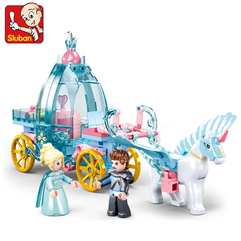 Friends Winter Princess Ice and Snow Carriage