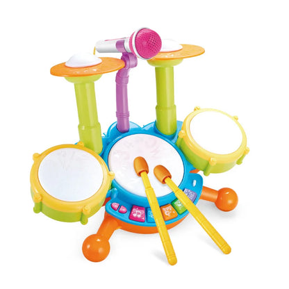 Kids Drum Set Toddlers 1-3 Musical Baby Educational Instruments