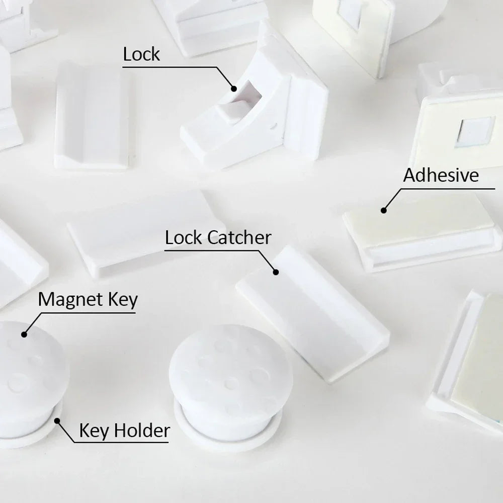Baby Safety Lock Invisible Lock Kids Security  Protection