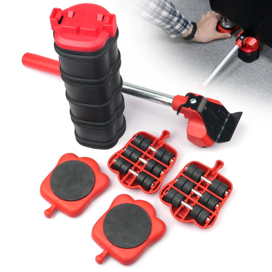 Professional Furniture Mover Tool Set Heavy Stuffs Transport Lifter