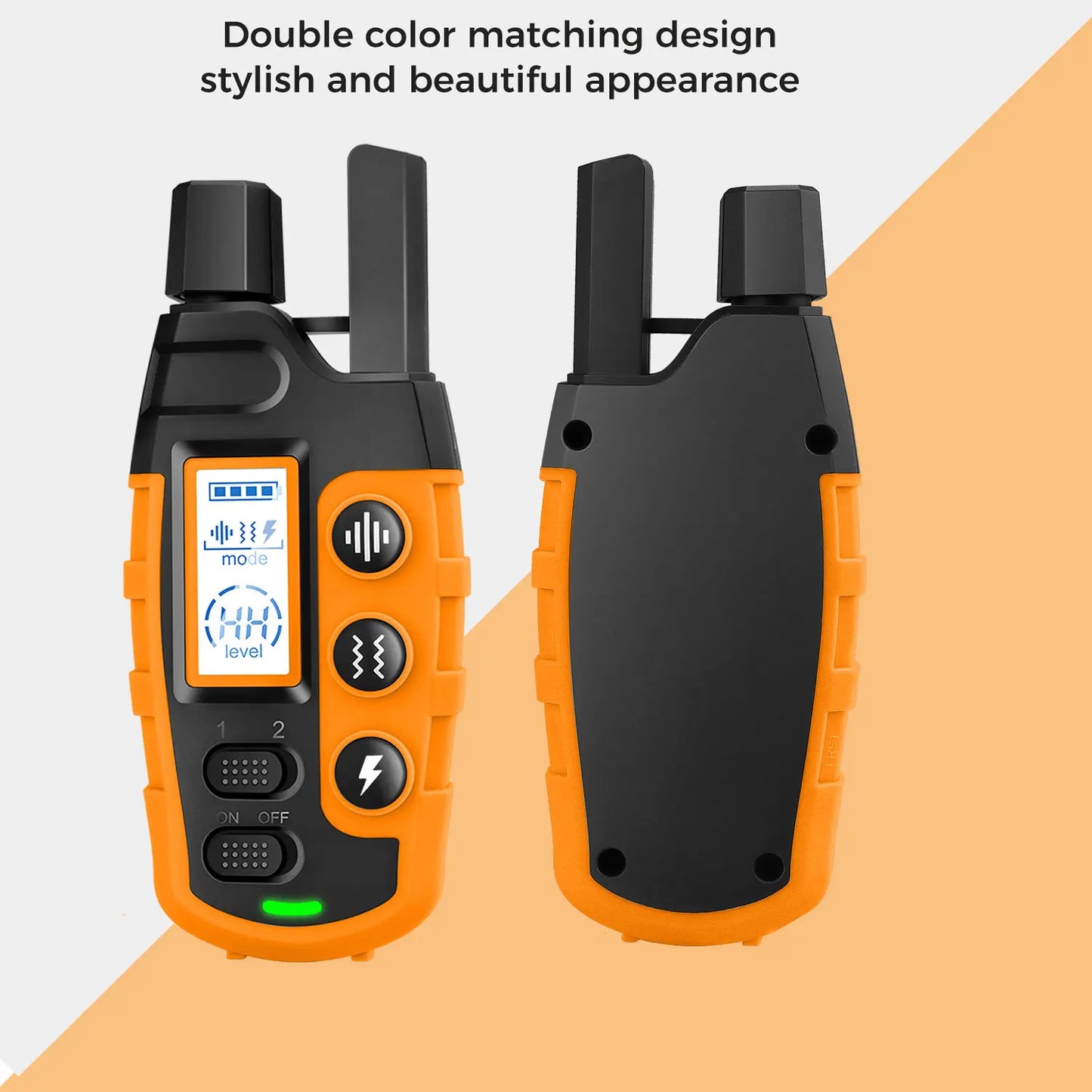 Electric Dog Training Collar Remote Control Waterproof