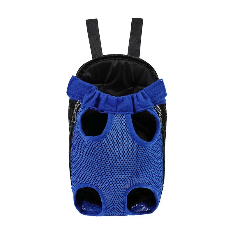 Adjustable Cat Carrier Bag Pet Double Shoulder Backpack