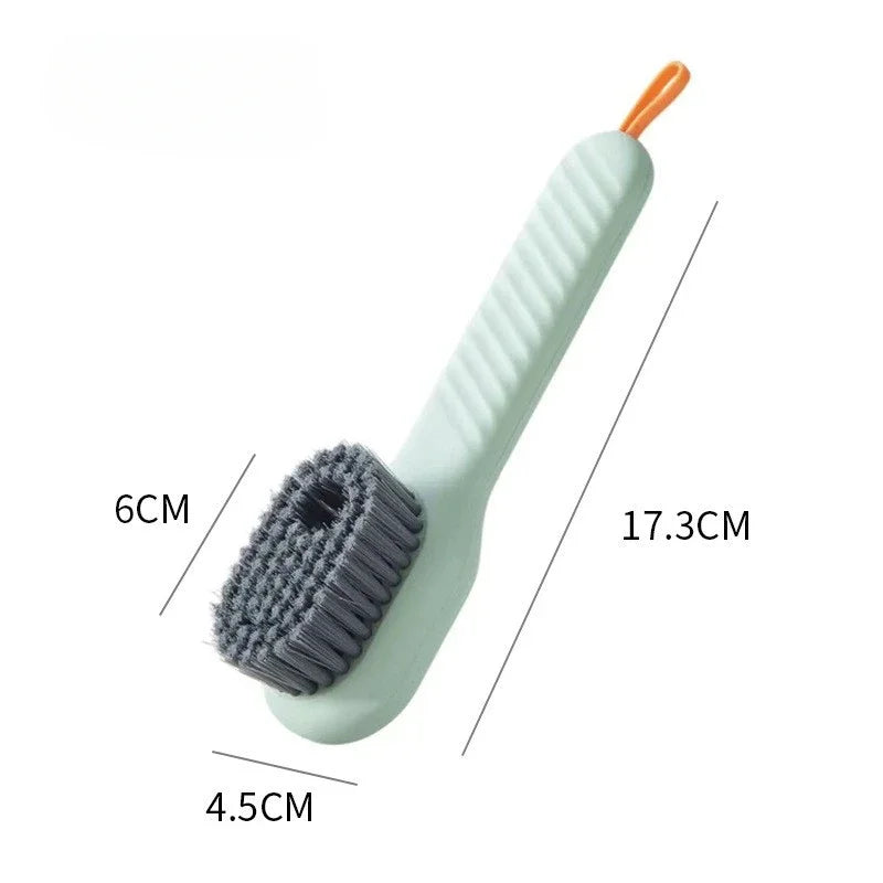 Shoe Washing Machine Bag with Liquid Shoe Brush Set