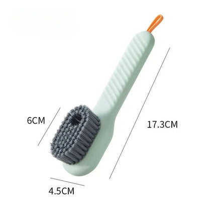 Shoe Washing Machine Bag with Liquid Shoe Brush Set