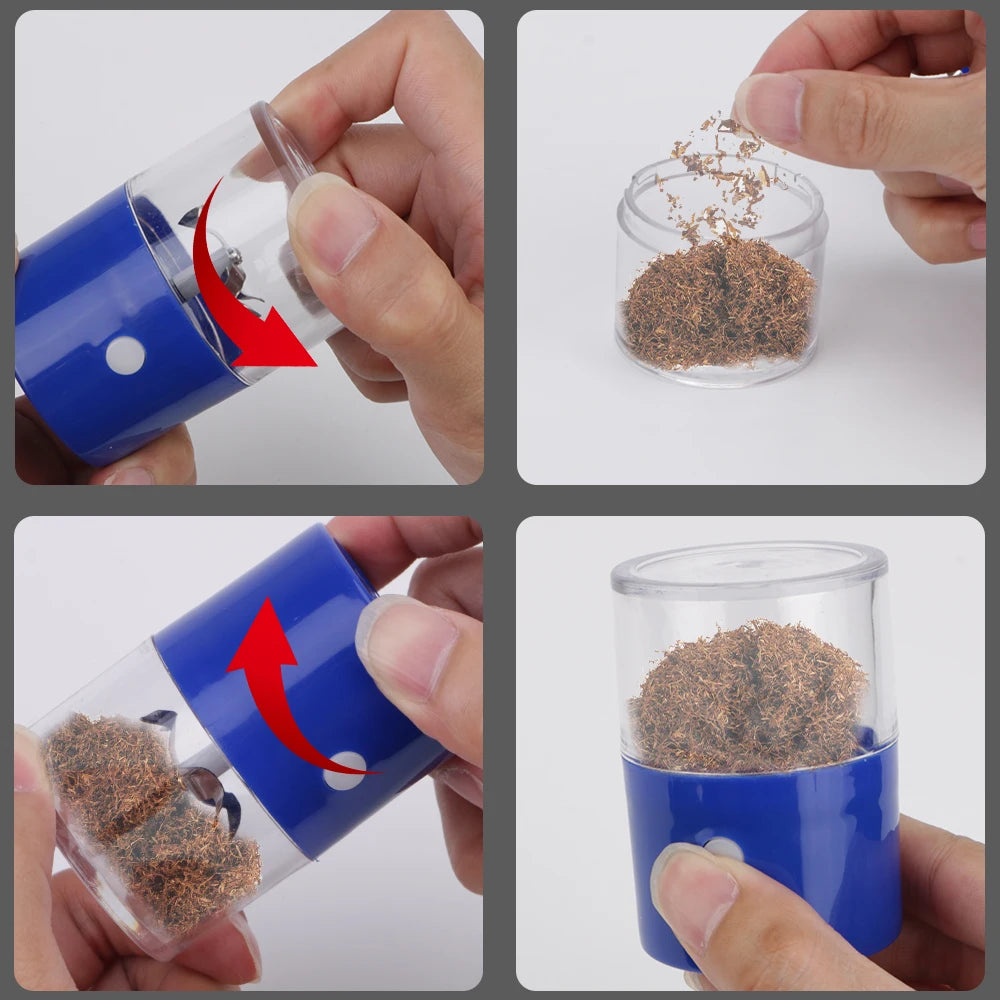Metal Tobacco Grinder Crank Smoke Spice Muller Machine