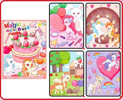 Magical Book Water Drawing Montessori Toys Coloring Book